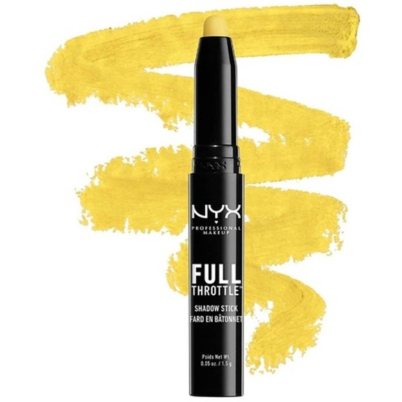A NYX Full Throttle Yellow Shadow Stick #04 Dangerously - Picture 1 of 3